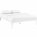 Modway Furniture Ollie Full Size Bed Frame, White MOD-5431-WHI